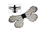 ailes de libellule textile noir 1m80