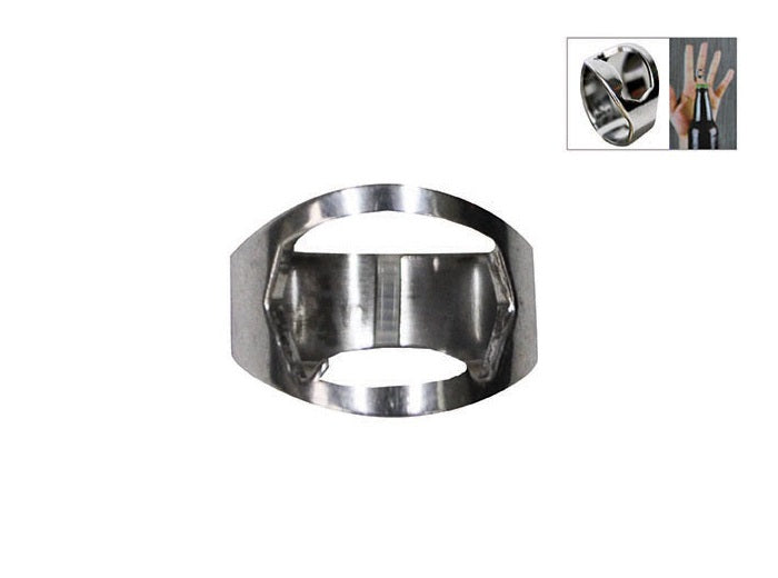 lot de 2 bagues décapsuleur ouvre-bouteille