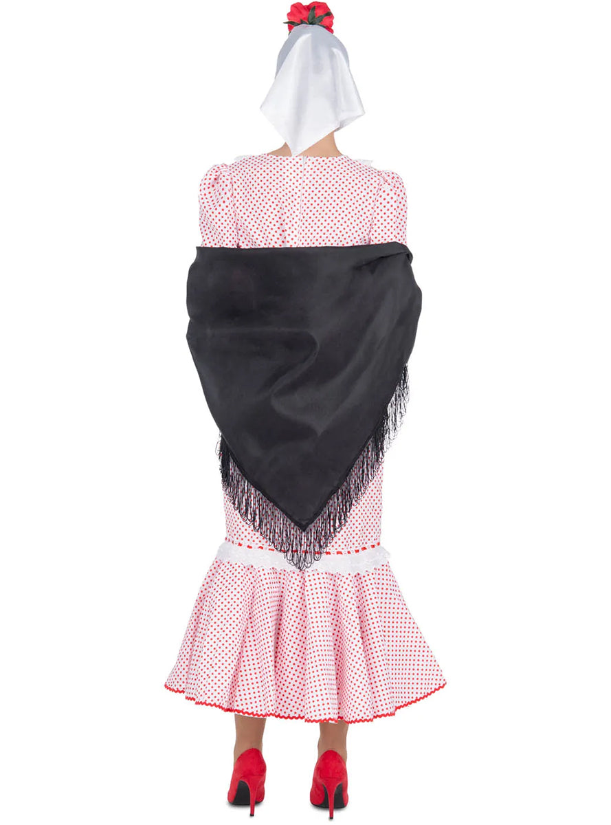 Déguisement madrilène blanc femme