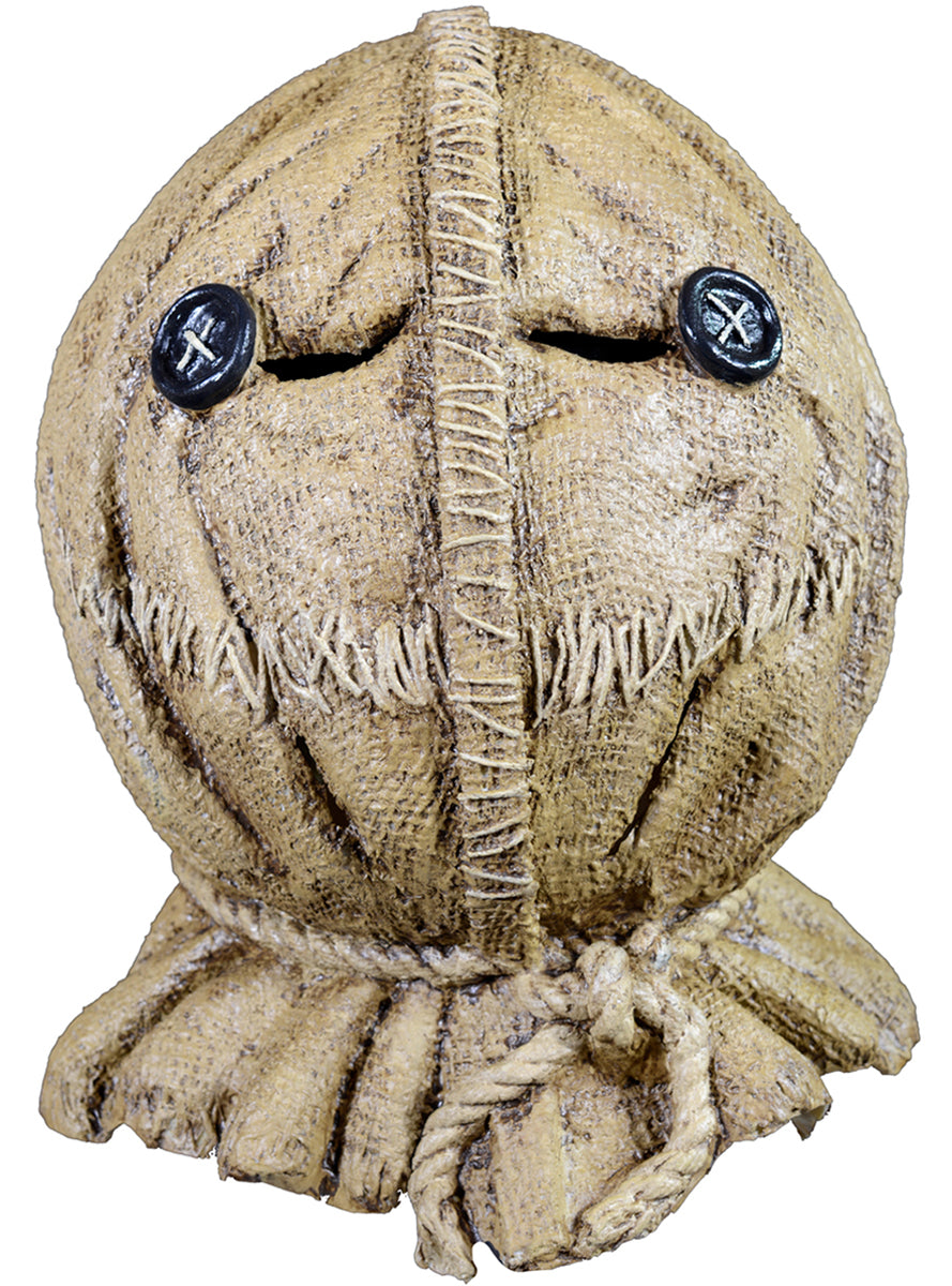 Masque épouvantail en latex Démon Sam