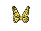 ailes de papillon fluo jaune 76cm