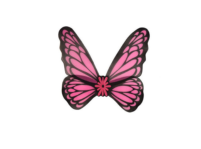 ailes de papillon fluo pink 76cm