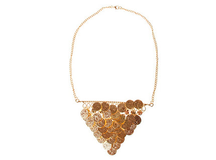 collier oriental avec pièces or