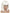 Perruque droite frange blanche femme