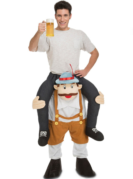 Déguisement bavarois emmène moi a la fête de la bière ride ron adulte