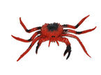 crabe rouge et noir 23x12cm