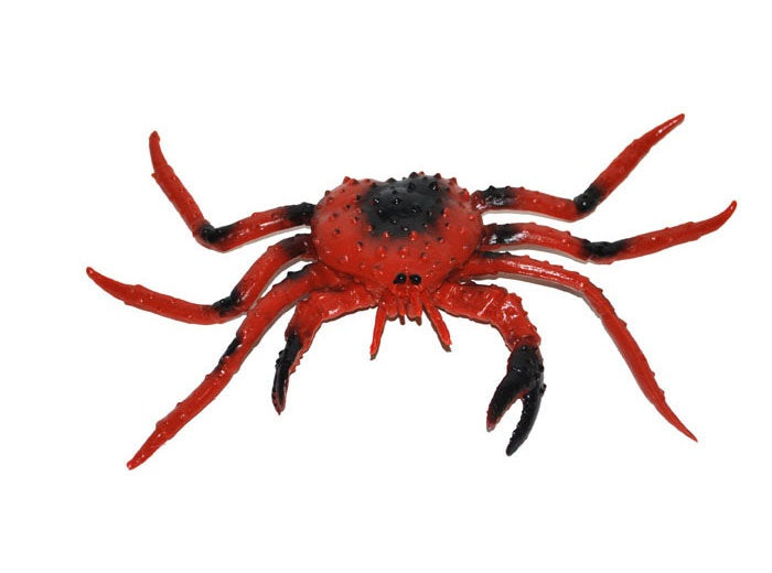 crabe rouge et noir 23x12cm
