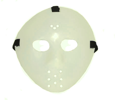 masque de hockey phosphorescent fluorescent gid adulte