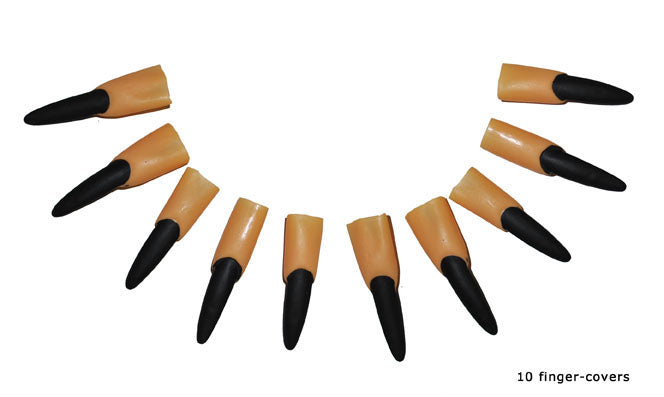 lot de 10 doigts en latex