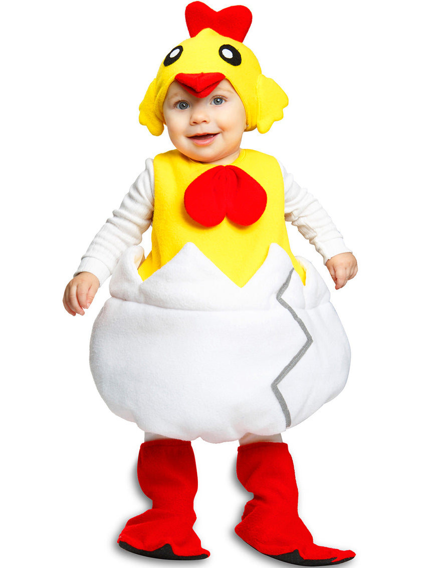 Déguisement poussin sortant de sa coquille enfant
