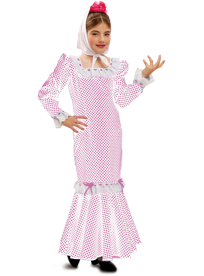 Déguisement madrilène blanc enfant