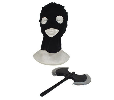 cagoule de bourreau & une hache