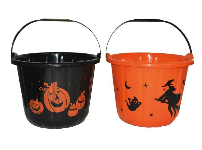 seau citrouille à bonbons mix 20cm