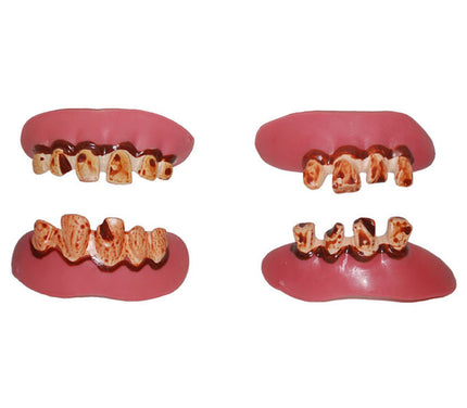 dentier 2pcs dents pourries mix ii