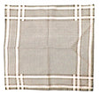 bandana n&b quadrillé