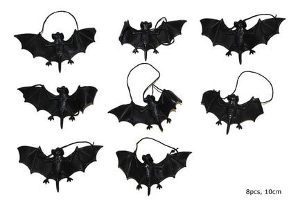 lot de 8 chauve-souris 8cm