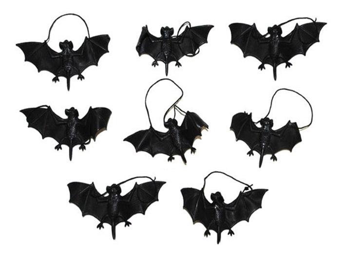 lot de 8 chauve-souris 8cm