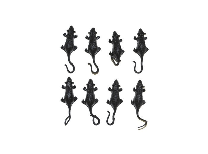 lot de 8 rats 7cm