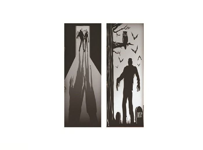 scène de porte revenant 76x152cm