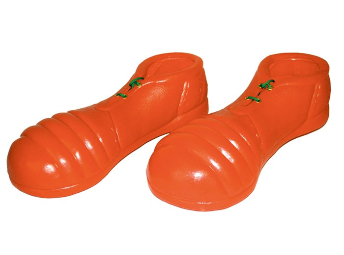 paire de chaussures clown rouge adulte