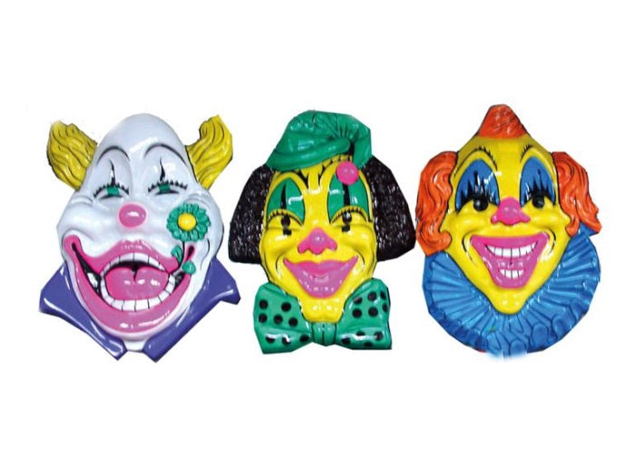 décoration murale carnaval cirque clown mix 60cm