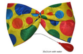 noeud papillon de clown avec gicleur