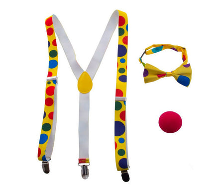 set de déguisement de clown 3pcs