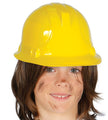 Casque d’ouvrier jaune enfant