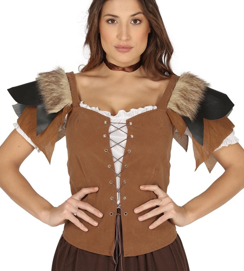 Gilet médiéval femme