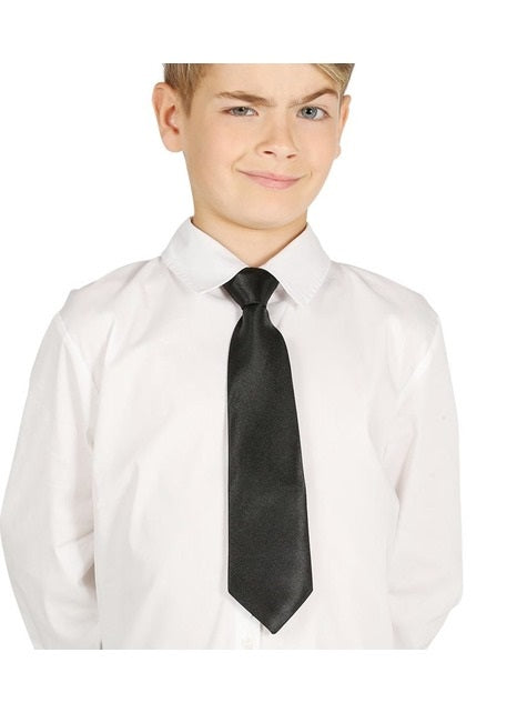Cravate noire enfant