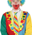 Cravate de clown multicolore adulte