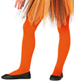 Collants orange enfant
