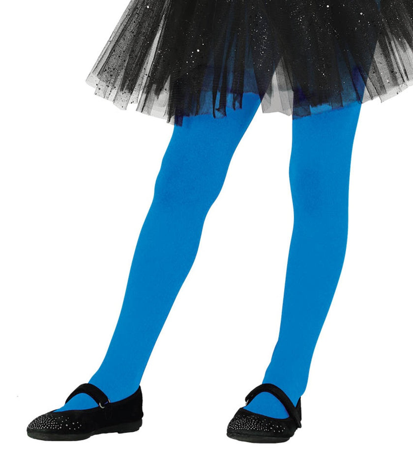 Collants bleus enfant