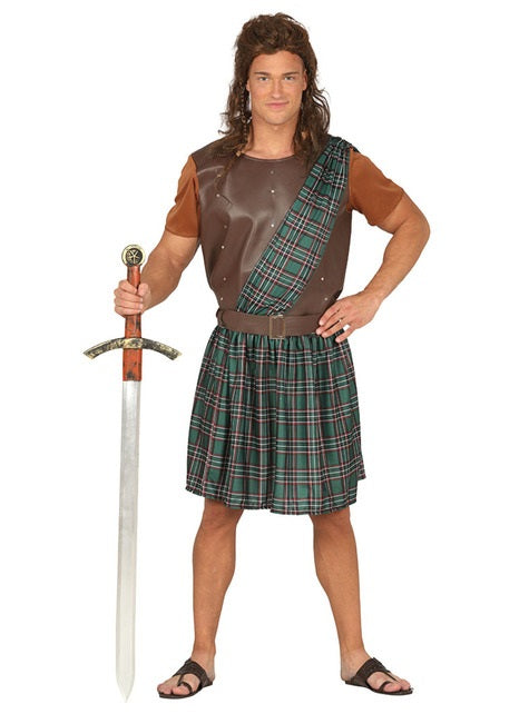 Déguisement barbere écossais homme