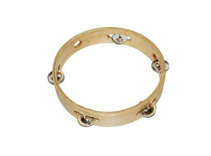 tambourin bois 22cm