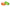 tambourin plastique 15cm vert orange mix