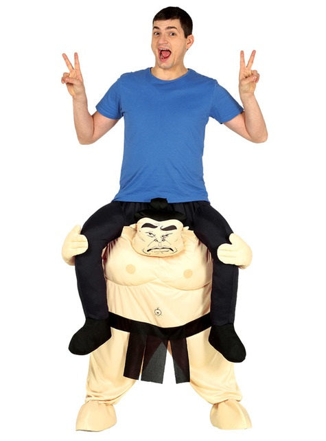 Déguisement sumo porte-moi adulte