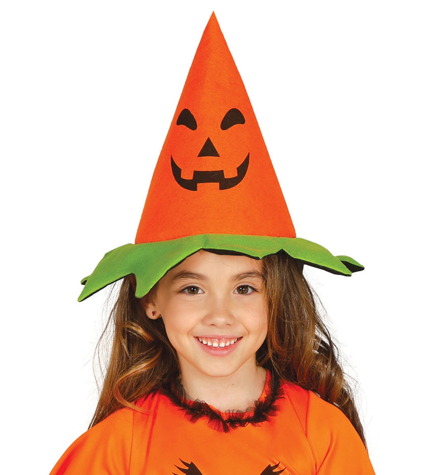 Chapeau citrouille classique enfant