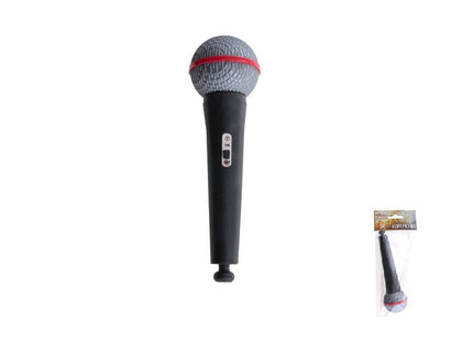 microphone factice 19cm