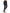 Legging noir métallisé femme