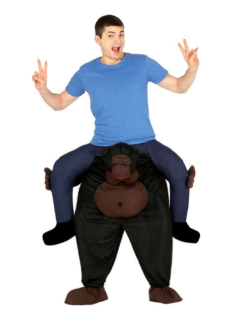 Déguisement gorille porteur porte-moi adulte