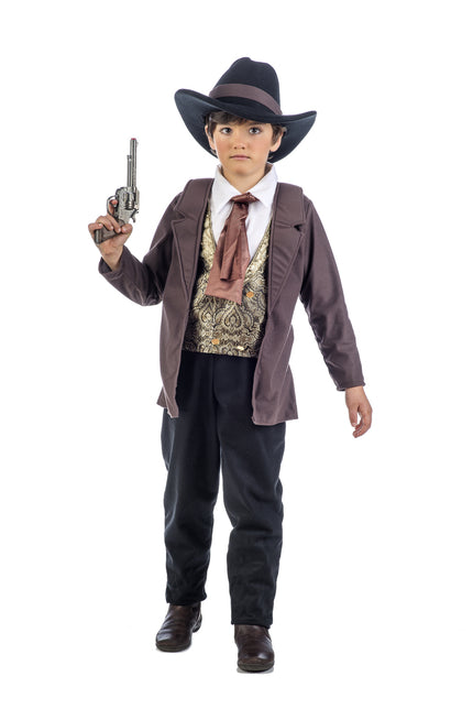 Déguisement cowboy du far west deluxe enfant
