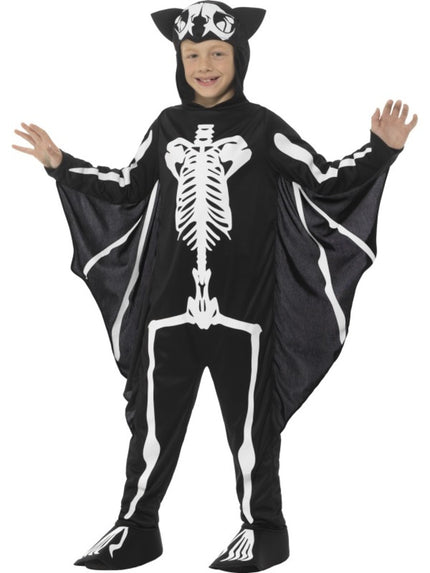 Déguisement chauve souris squelette enfant