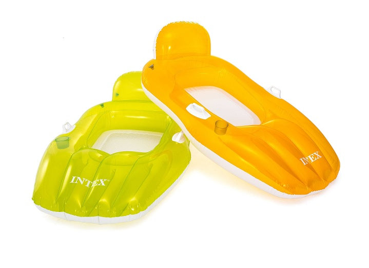 fauteuil matelas pneumatique gonflable mix 1.63x1.04m