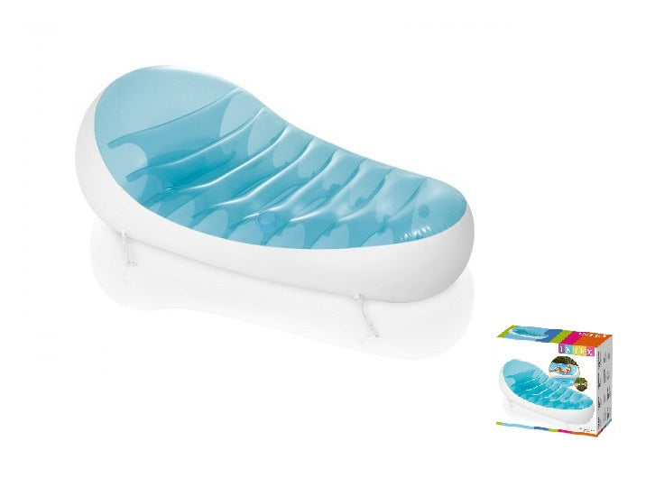 fauteuil matelas pneumatique gonflable pétale 193x124cm