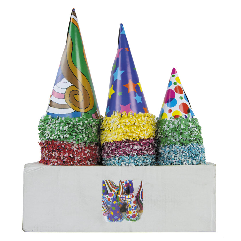 SET DE 50 CHAPEAUX PAPIER ASS