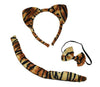 set accessoires déguisement tigre brun & noir