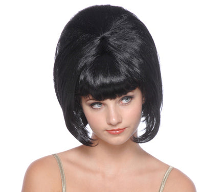 perruque sixties noir