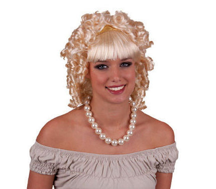 perruque cheveux court lolita blond