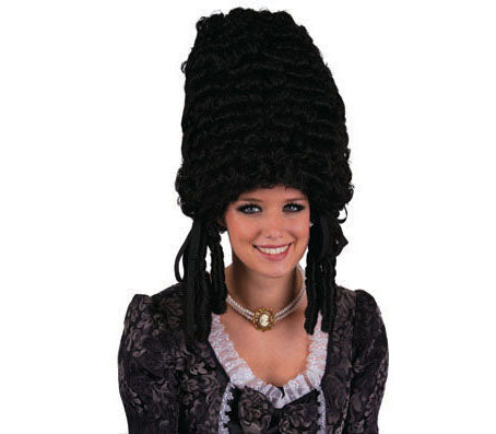 perruque pompadour noir